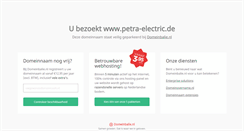 Desktop Screenshot of petra-electric.de