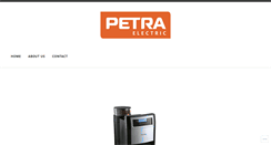 Desktop Screenshot of petra-electric.com